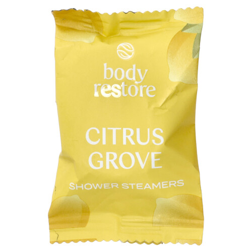 Body Restore, Suihkulämmitin, Sitrus, 15 Tabletti, 13.2 oz 2
