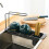 Stainless Steel Draining Rack Expandable Sponge Holder for Kitchen Sink Dish Drying Rack for Kitchen Counter C 6