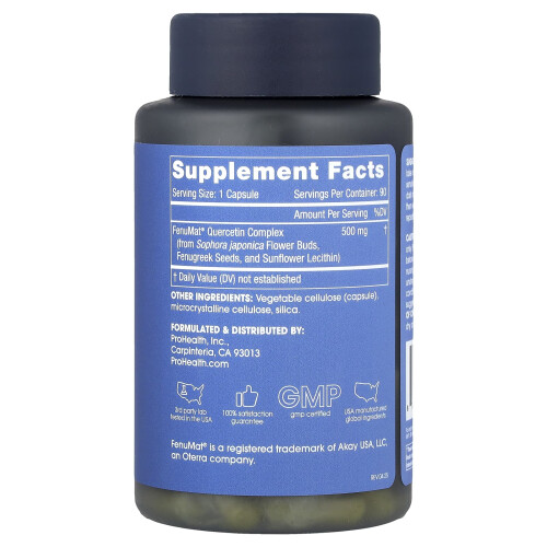 ProHealth Longevity, Pure Quercetin, 500 mg, 90 Φύλλα 1