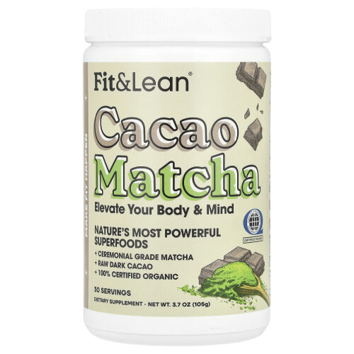 Fit & Lean, Cacao Matcha, 3.7 oz (105 g) 1