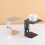 Coffee Scale Bracket Waterproof Coffee Extraction Rack Stainless Steel Scale Rack Electronic Scale Elevation Rack Black 6