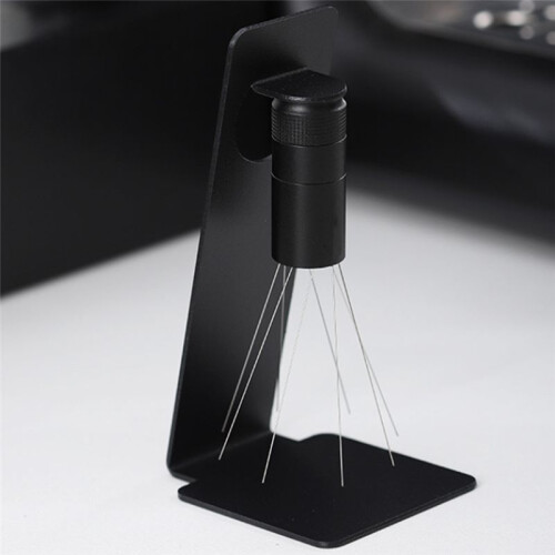 Coffee Stirrer Needle with Base Magnetic Adjustable Needle Stirrer Coffee Powder Hand Tamper Distributor 1