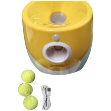Rolig Interaktiv Maskin Rolig Interaktiv Katapult Kasta Laddningsbar Hund Tennisboll Launcher Hundar Jagar Automatiska Leksaker C