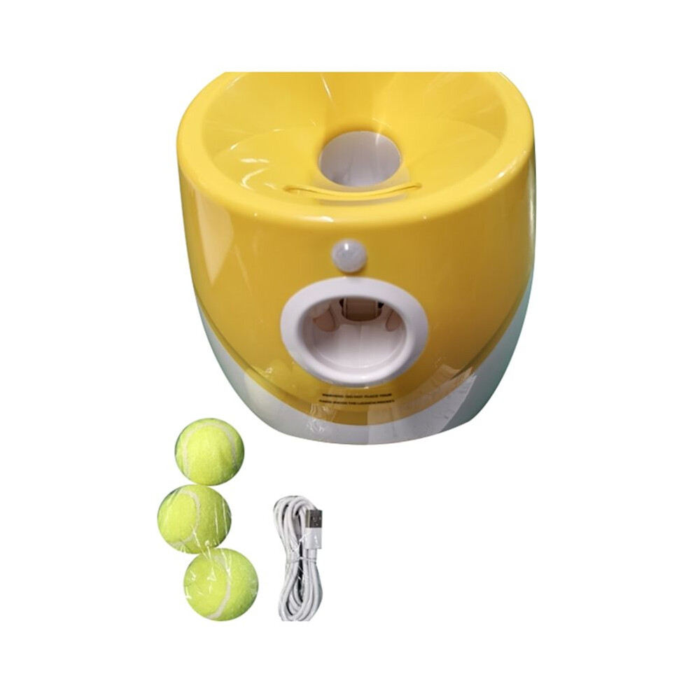 Fun Interactive Machine Fun Interactive Catapult Throw Rechargable Dog Tennis Launcher Dogs Chase Automatic Toys C 4711022256554