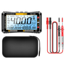 613Smart Multimeter Real- Power-Off Measuring Tester AC/ Ammeter Voltmeter 4000Count Digital Multimetro TestTool,A