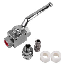 High Pressure Washer Valve Kit, 3/8 Inch Quick Connect for Power Washer Hose, 4500 Psi