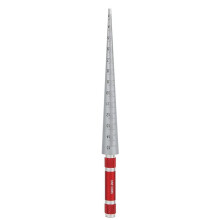 Hole Tapered Gauge, Hole Tapered Ruler Calliper Gauge Welding Gauge Taper Gauge High Accuracy Measuring Tool 3-15mm