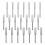 21Pcs Diamond Chainsaw Sharpener 1/8inch, High Hardness Burr Grinding Stone Chainsaw Sharpening Kit 1