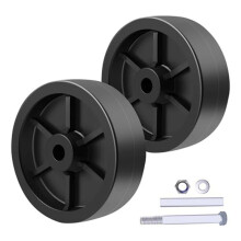 6Inch Trailer Jack Wheel Replacement Trailer Trailer Tongue Jack Wheel Hitch Utility Trailer Jack Replacement Parts 2pcs