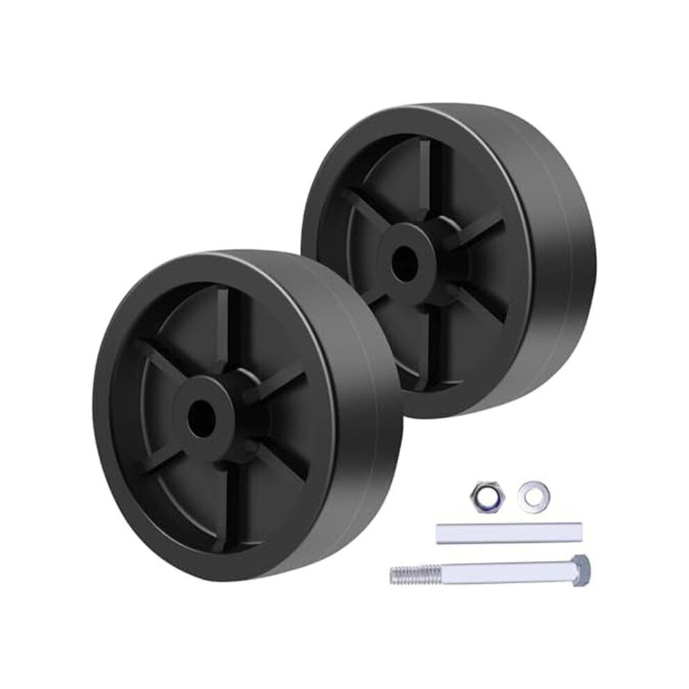 6Inch Trailer Jack Wheel Replacement Trailer Trailer Tongue Jack Wheel Hitch Utility Trailer Jack Replacement Parts 2Pcs 6031300634125