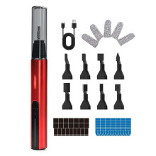 Reciprocating Electric Sanding Pen, 3-Speed Adjustable Detail Sanding Pen Anti-Cut Finger Cover, for Tight Spaces Crafts