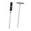 RV Dump Valve Handle Replacement Kit, RV Waste Valve Tube Extension Set Dump Valve Handle Part,Easy Install 2