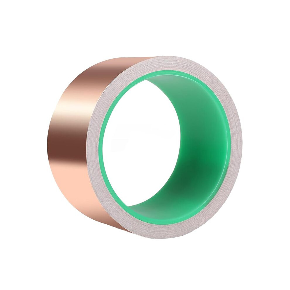 Copper Tape, Copper Foil Tape (2Inchx39.4ft), Copper Tape Conductive Adhesive, Copper Foil Tape For Stained Glass Guitar 6031418886904