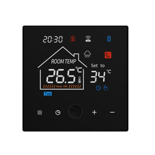 Tuya  Home Wifi Temperature Remote Controller Wireless Gas Wall Furnace Thermostat,Programmable Underfloor Heating 1