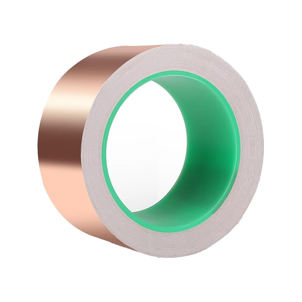 Copper Tape, Copper Foil Tape (2Inchx72.2ft), Copper Tape Conductive Adhesive, Copper Foil Tape For Stained Glass Guitar 4713332027077