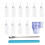Epoxy Mixing Cups Tool Kit,10Pcs 10ML Precision Tip Applicator Bottles,50PCS 40ML Disposable Measuring Cups 1