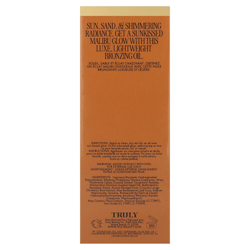 Truly Beauty, Σολάριουμ Drops Βρονζέ Σώμα, 3.1 fl oz (90 ml) 2