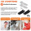 8212560 & 8269145 Dishwasher Side Mounting Bracket Kit with Screws for    Dishwasher 4