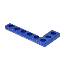 Höhenlineal Aus Aluminiumlegierung, 90-Grad-Winkellineal, Messwerkzeug, Markierungslineal, Winkellineal, Holzbearbeitungswerkzeuge, Blau