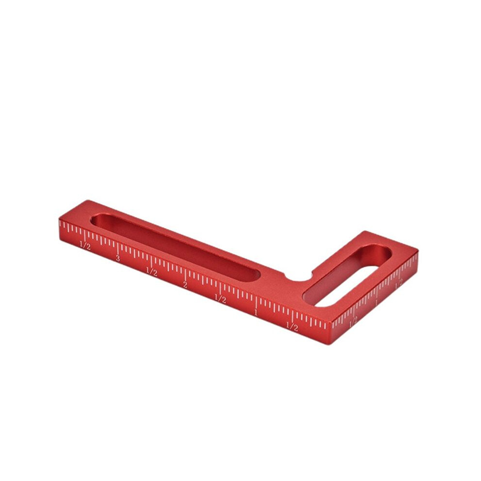 Aluminum Alloy Square Ruler Height Ruler 90 Degree Square Ruler Woodworking Measuring Tools Marking Ruler A. 6032964826819