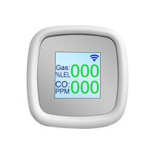 Tuya WIFI Combustible Gas Detector Gas Alarm Digital Gas Detection Sensor Sound Alarm Air Quality Detector,B