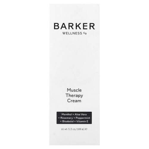 Barker Wellness Co, Θεραπεία Μυών Κρέμα, 3,3 oz (100 ml) 1