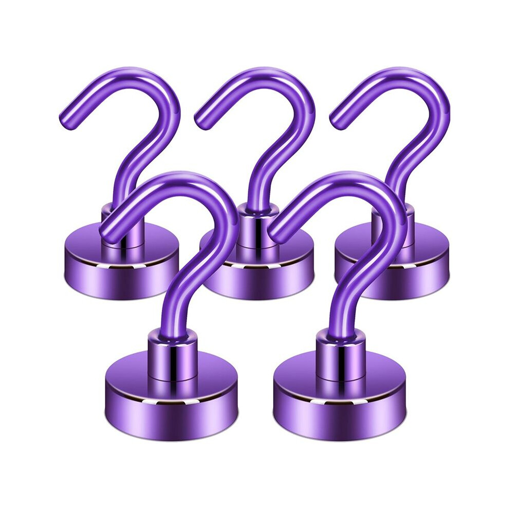 Magnetic Hooks,27Lb Heavy Duty Earth Magnets With Hook For Refrigerator,Cruise Hook For Hanging, (, Pack Of 5) 4711177244895