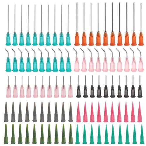 Different Gauge Blunt Tip Dispensing Needles & Luer Lock Needle -for Refilling Liquid Inks 1