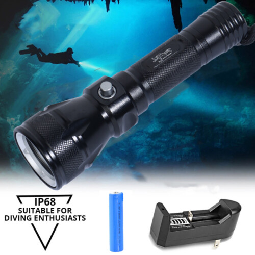 50L Diving Flashlight w/ Magnetic Switch 2