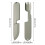 (1 Set) Set Ustensiles Camping Léger Couteau Fourchette 4