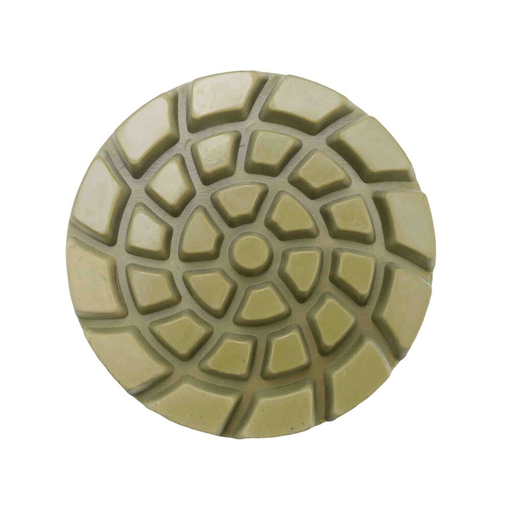 6 Pcs Diamond Floor Polishing Pads Resin Bond Terrazzo Floor Diameter 4 Inch, 800 Grit 6031643780701