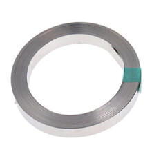 1 Rolo de 10 Metros de Tira de AçO Niquelado, Placa de ConexãO Fita de AçO para Bateria e Soldagem Por Ponto, 15X0.15Mm(LxT)