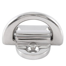 Yacht Accessories Boat D-Type Connecting Ring Buckle Stainless Steel Yacht Bolt Rope Fixed Ring 8mm