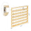 54 Spool Sewing Thread Stand, Wall Mount Sewing Thread Stand with Hook, Wooden Embroidery Organizer for Sewing 7