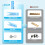 (Blue) 50PCS Plastic Photo Clips, Solid Color Card Making Clips 8