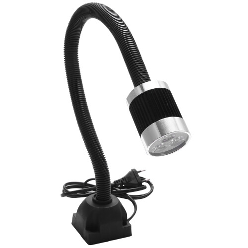 220V 9W Led Machine Work Lamp 50Cm Gooseneck Industrial Cnc Machine Lathe Tool Light Milling Machine Work Light Eu Plug 2