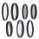 55 mm 10 Makro UV CPL ND8 Soft White Filter-Set 16