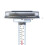 Pooltermometer, Solar Pool Termometer Flytande, LED Simbassängtermometer på Natten, Flytande Isbadstermometer 6