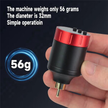 Alimentation de Tatouage Sans Fil 1350 MAh Écran Batterie Rechargeable Portable pour Machine à Tatouer Stylo Interface RCA C