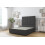 Comfort (4' Small Double, Graphite) Comfort Denver Dumfries Divan Bed Base 2 Drawers Same Side 54" Floor Standing Headboard 2
