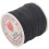 1 Roll 24m Long Black Round Elastic Beading Thread Cord 1mm 2