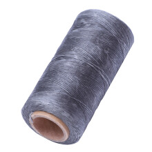 260M 150D 1MM Leer Naaien Gewaxt Wax Draad Hand Naald Koord  DIY Nieuwe Kleur: Grijs