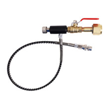 CO2 Refill Filling Adapter Converter Connect to Whipped Cream Cylinder,W21.8-14 to M11X1