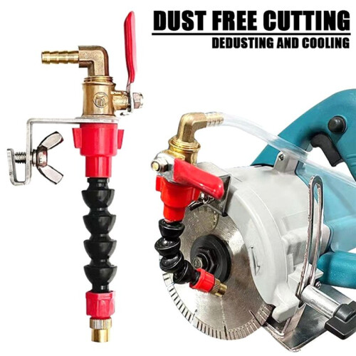 Dust Collector Water Spray System Dustproof Marble Brick Tile Cutter Angle Grinder Cutting Nozzle 2