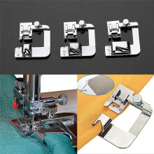 6Pcs Rolled Presser Foot, Wide Rolled Foot Set, Narrow Hemmer Foot Set for Most Low Sewing Machines