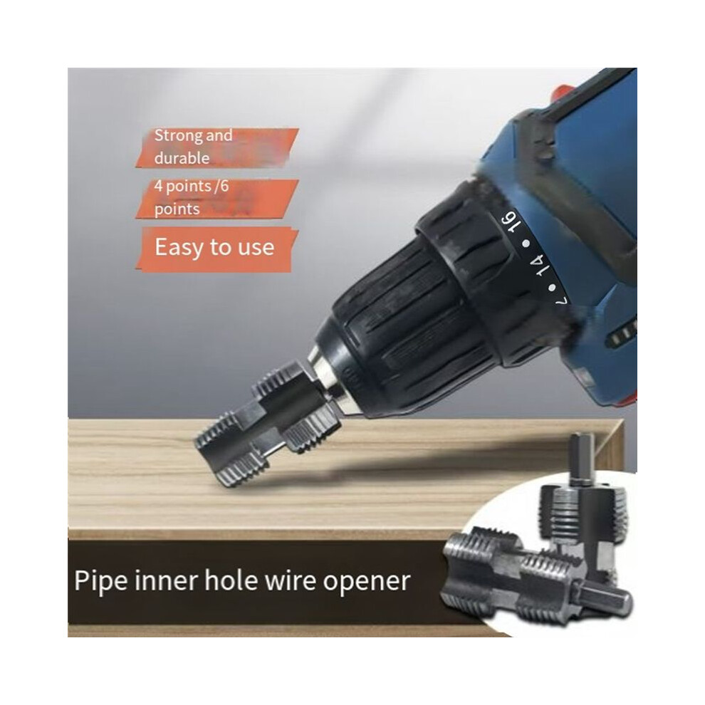 New 1/2,3/4 Ppr Water Pipe Internal Thread Opener Pvc Plastic Pipe Electric Manual Sleeve Internal Thread Tool 4712994846750