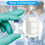 2ml Autosamplerflaska, HPLC/GC-Flaskor 9-425 Lab-Klara Flaskor Provflaska Skruvlock Skrivlapp 200st 3