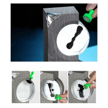 Ferrofluid Music Rhythm Lamp Ferrofluid Magnetic Liquid Pickup Equipment Visual Music Pickup Desktop Sound Partner A