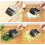 2X High Grade Stainless Steel Noodle Lattice Roller Dough Cutter for Kitchen Cooking Tools 6