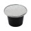 1000Sets Refillable Coffee Capsules Cup Disposable Coffee Capsules Packaging Cafe Supplies for  Black 3